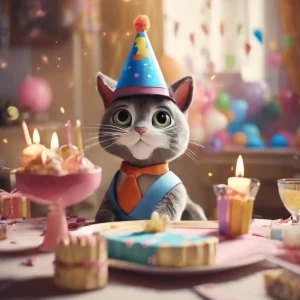 funny Birthday Cat jokes with one liner clever Birthday Cat puns at PunnyFunny.com