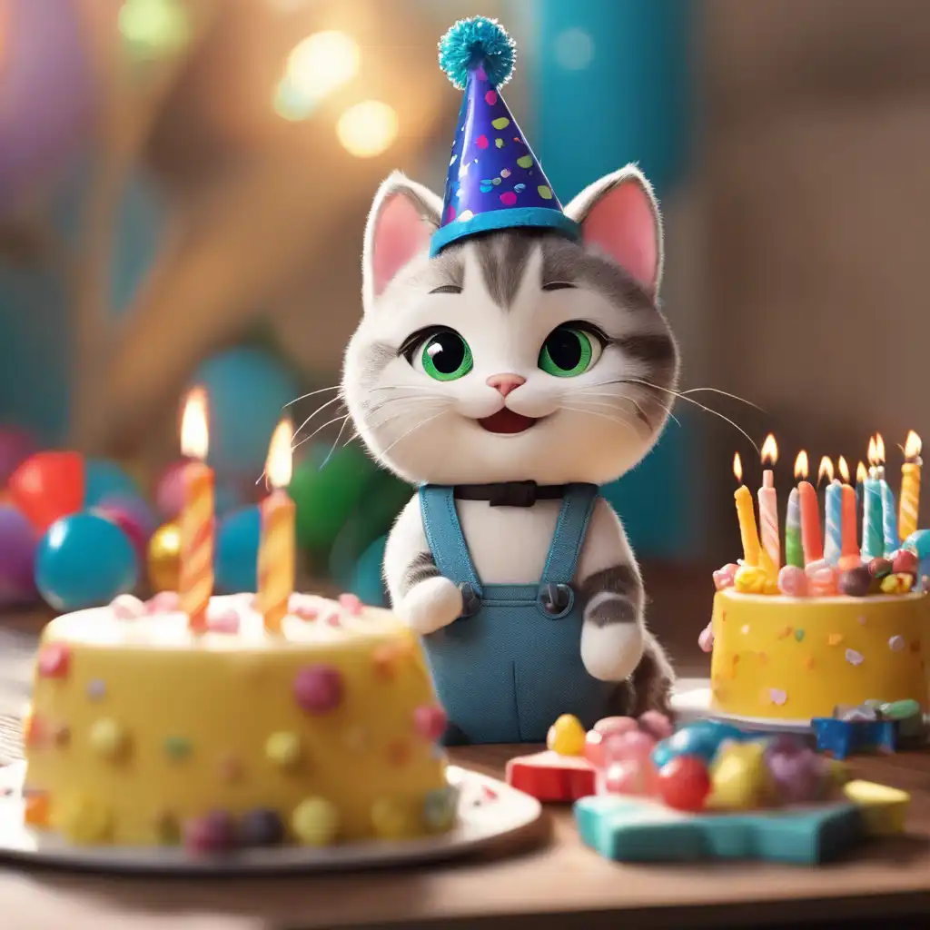 funny Cat Birthday jokes with one liner clever Cat Birthday puns at PunnyFunny.com